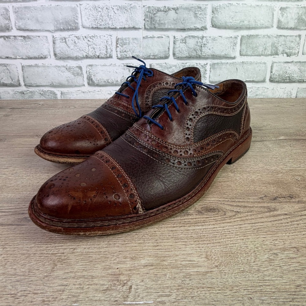 Johnston & Murphy McGavock Oxford Cap Toe 10M - Picture 1 of 7